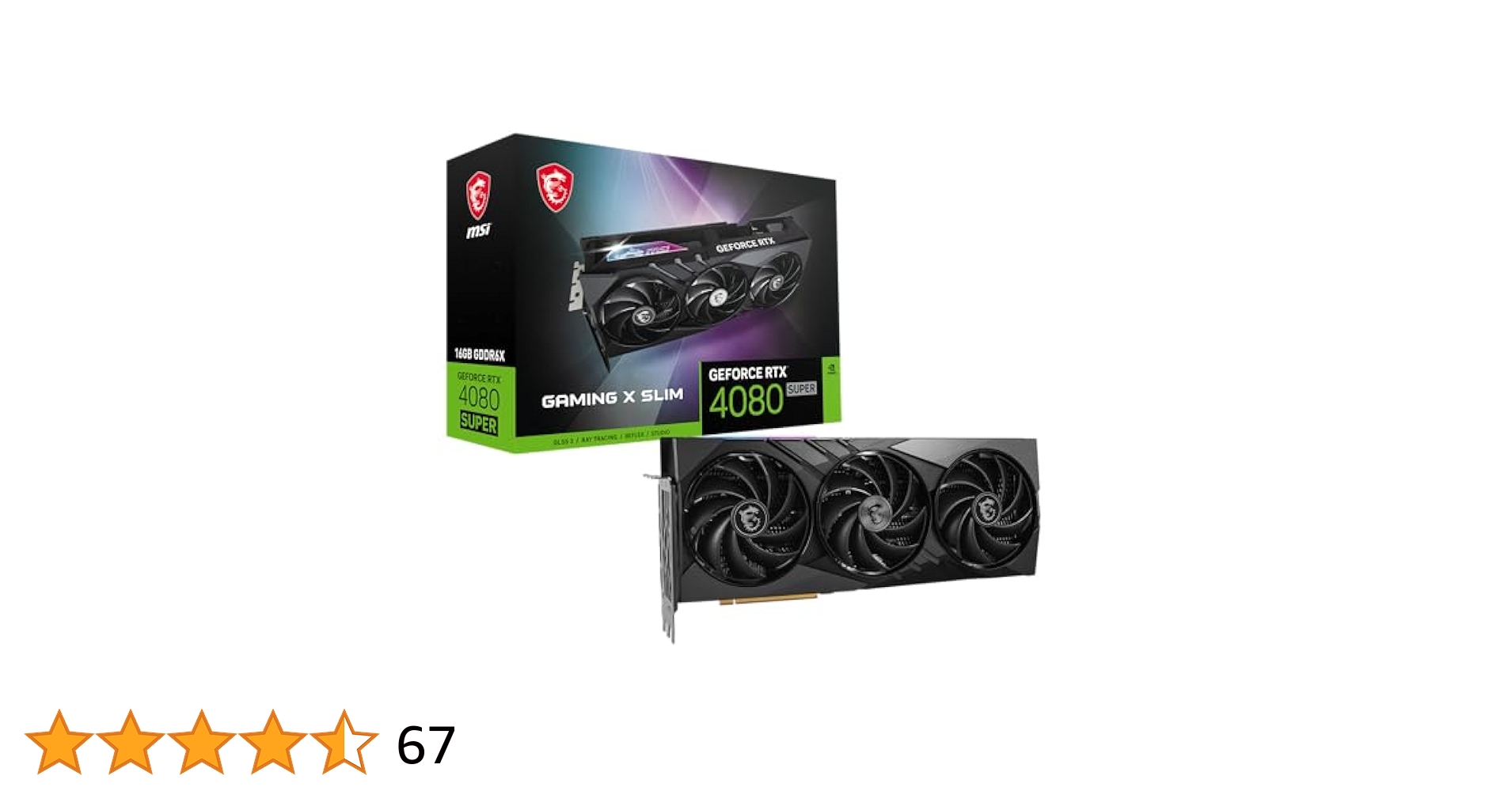 グラフィックボード・グラボ・ビデオカード MSI GeForce RTX 4080 SUPRIM X Amazon.com: MSI Gaming RTX 4080 Super 16G SUPRIM X Graphics